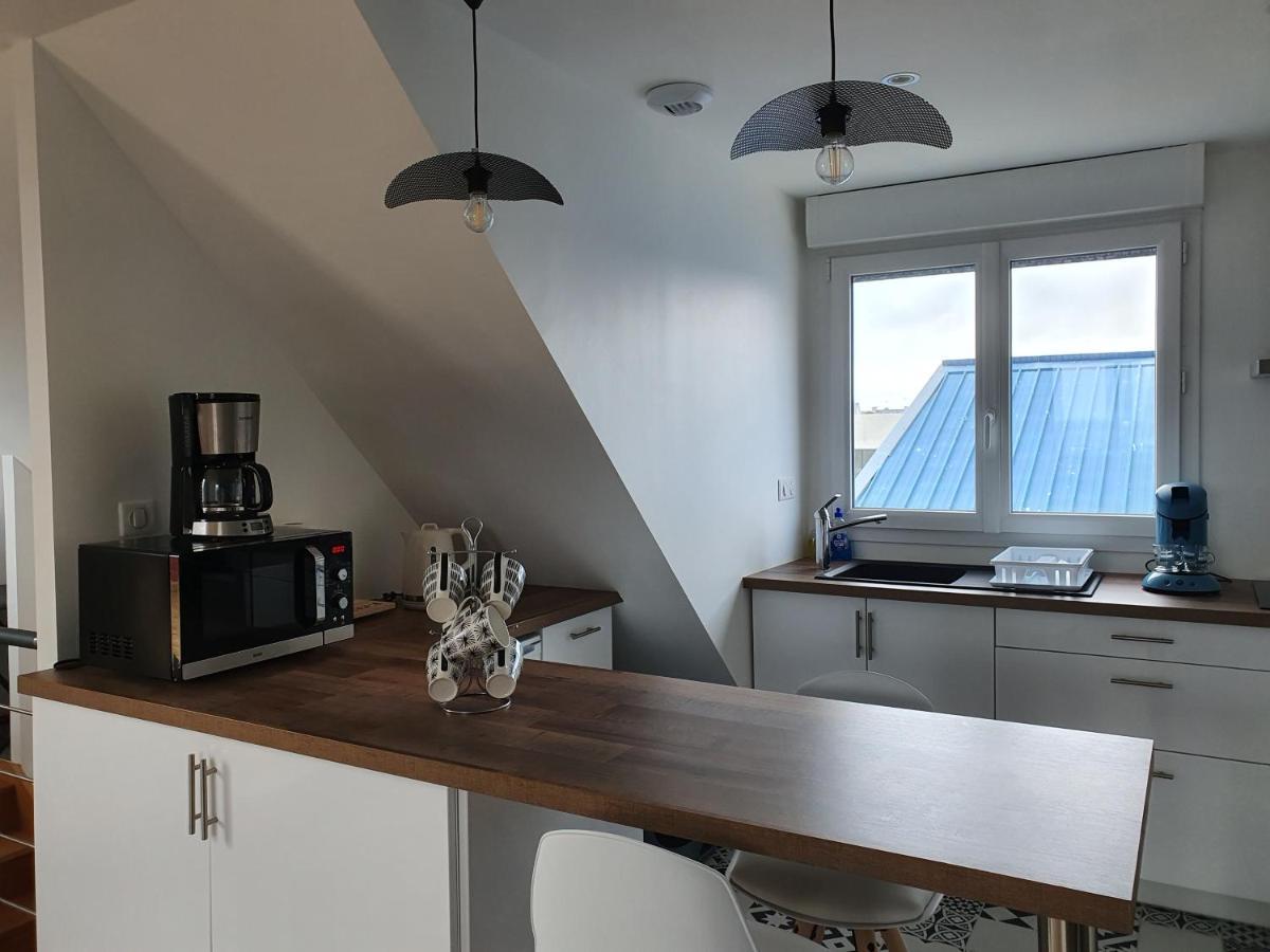 Ferienwohnung Au Bout De La Jetee Guilvinec Exterior foto